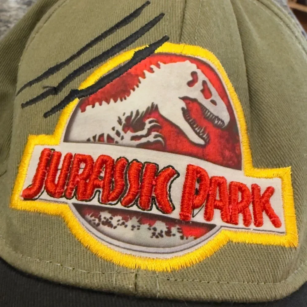 Jurassic World Jurassic Park Kids Vintage Retro Style Hat. 2-7 Years. 52 cm.